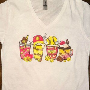 Softball, Softball Mom T-Shirt